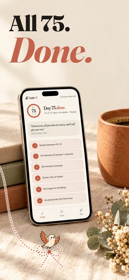 Faith 75 App Store screenshot 6